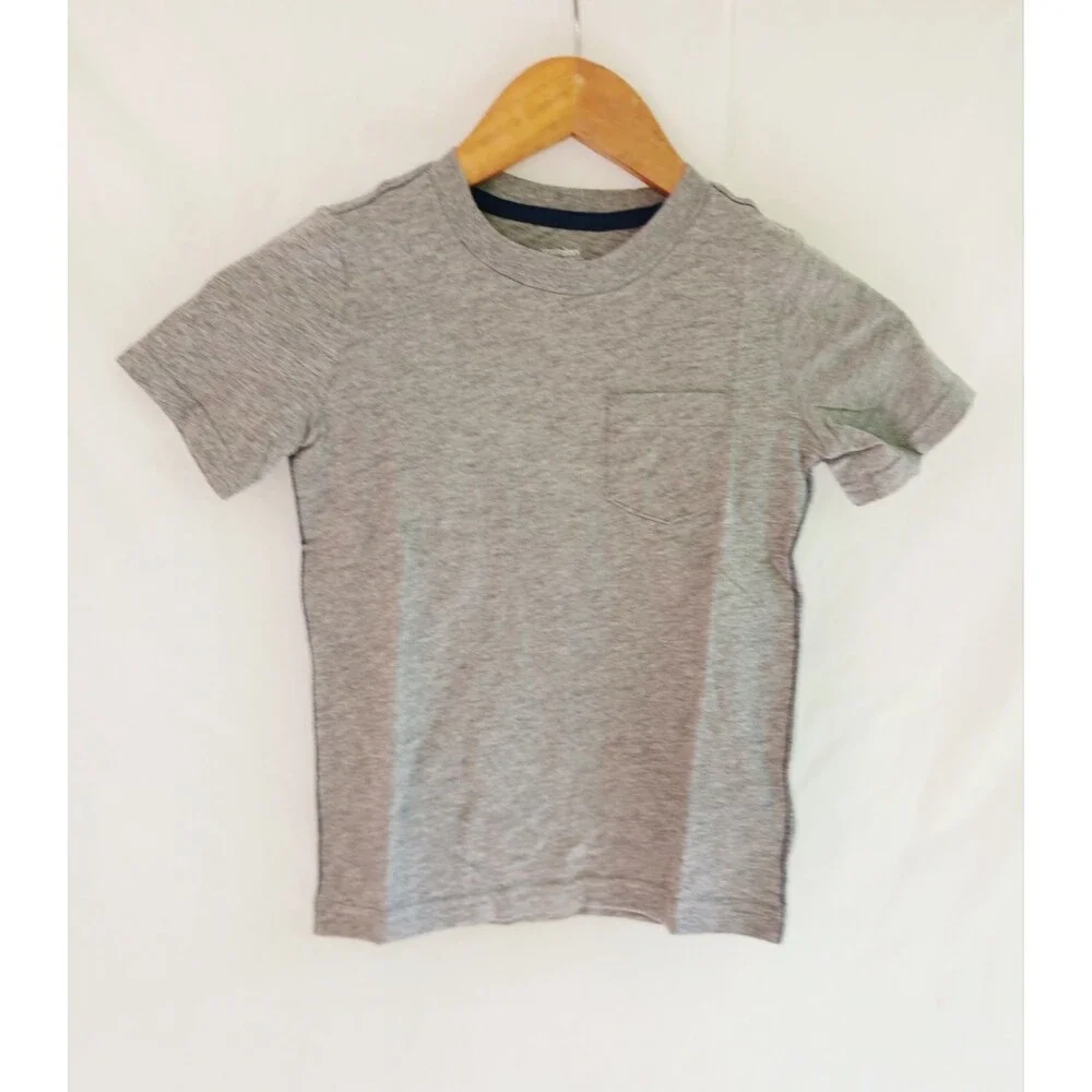 Simple Joys by Carter's 5T Pocket T-Shirt 3 Pack Crew Neck Short Sleeve